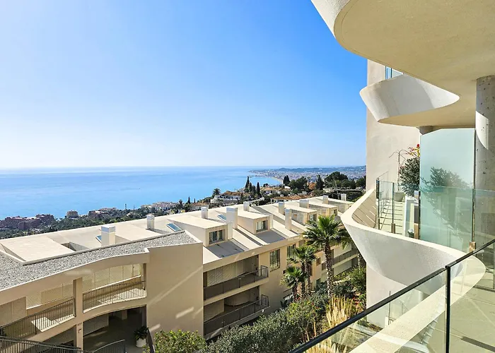 Stunning Sea Views At Stupa Hills Apartament Benalmádena
